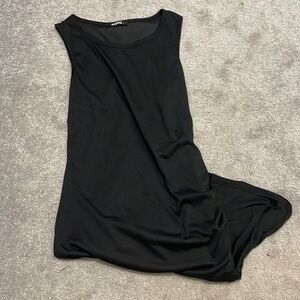 Black tank top dress